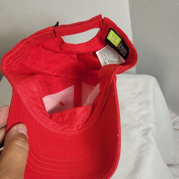 Infant Baby Nike Cap Adjustable Hat red  Little Boys Toddler w/tag - Picture 7 of 10